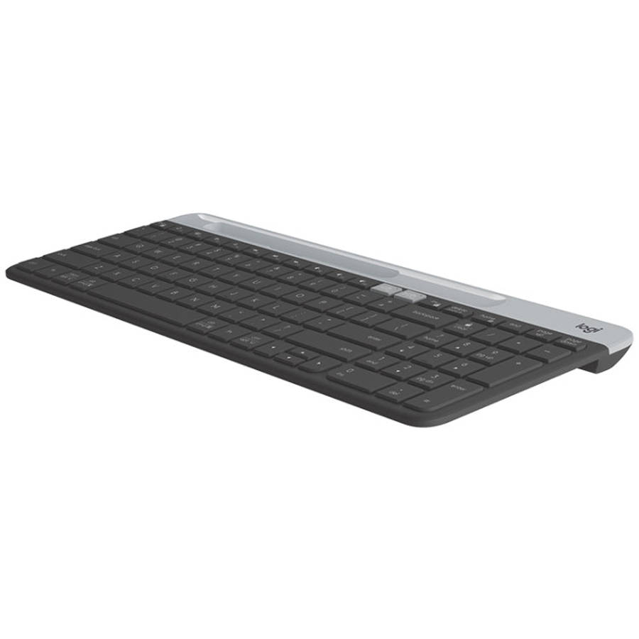 Logitech K580 Dual Modes Thin and Light Multi-device Wireless Keyboard with Phone Holder