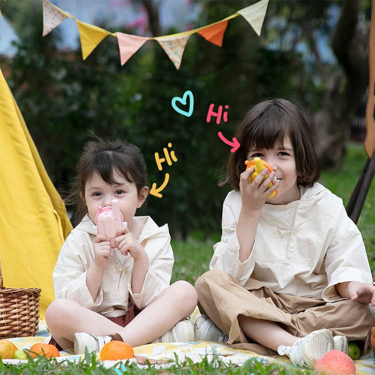 adj-847 Cartoon Bee-shaped Children Walkie-talkie Wireless 3km Call Outdoor Parent-child Interact...