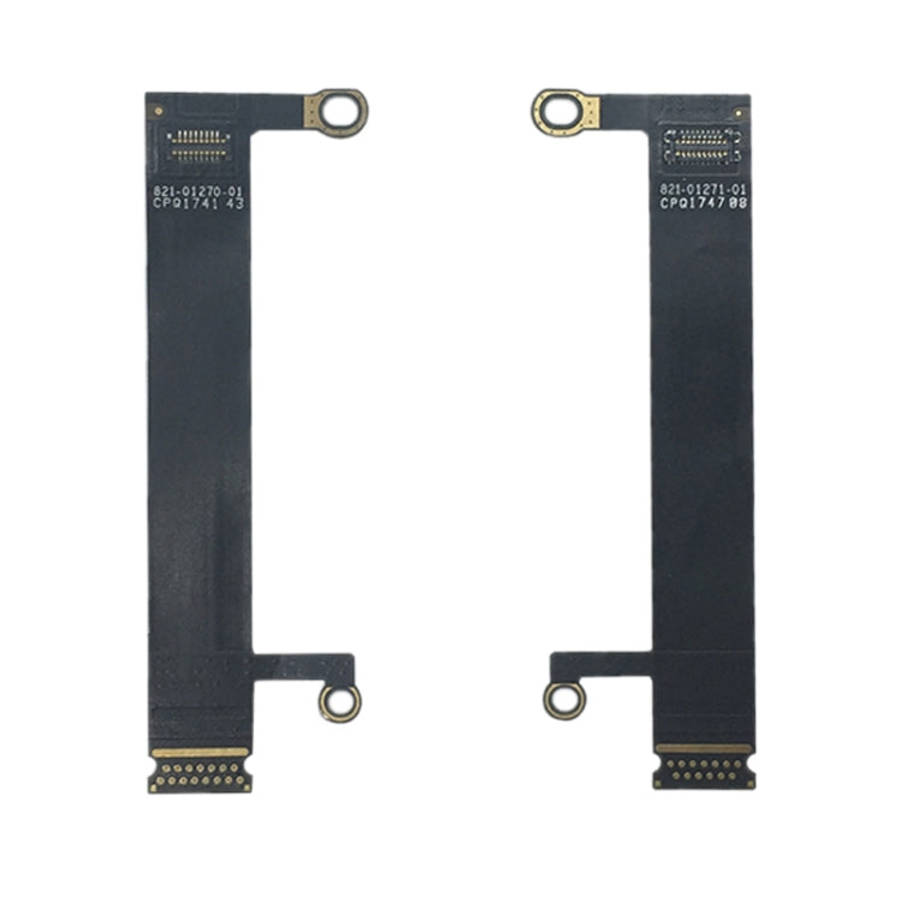 1 Pair LCD Flex Cable for Macbook Pro 15 inch A1707 821-01270-01 821-01271-01 2016 2017, For Macb...