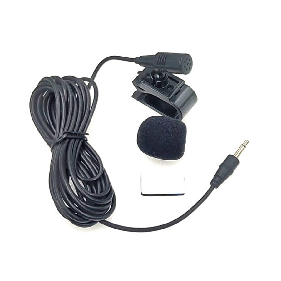 ZJ025MR Stick-on Clip-on Lavalier 2.5mm Jack Mono Microphone for Car GPS / Bluetooth Enabled Audi...