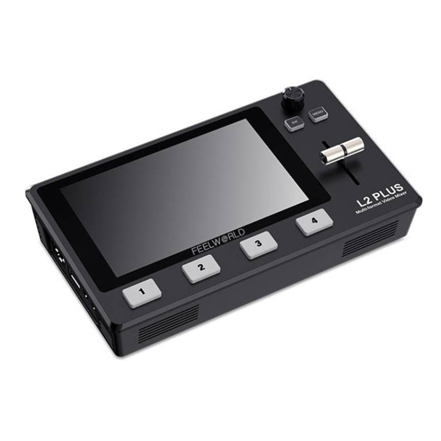 FEELWORLD L2 Plus Multi-camera Video Mixer Switcher with 5.5 inch Screen, L2 PLUS