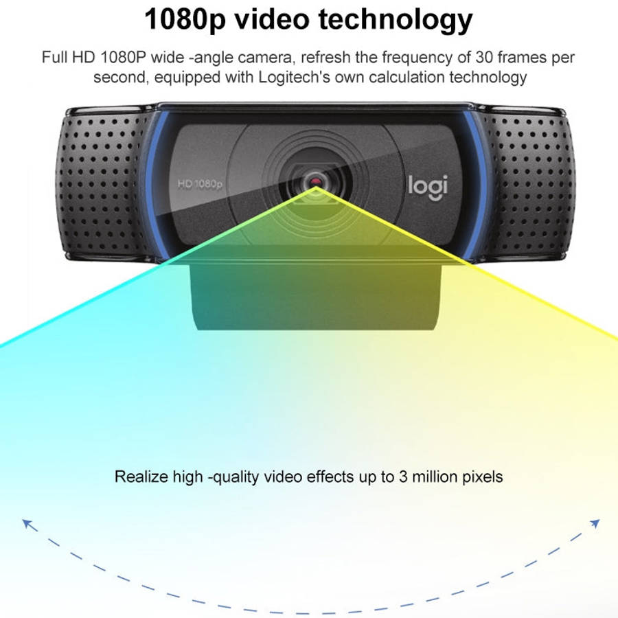 Logitech C920e HD Pro Webcam Widescreen Video Chat Recording USB Smart 1080P Web Camera, C920e