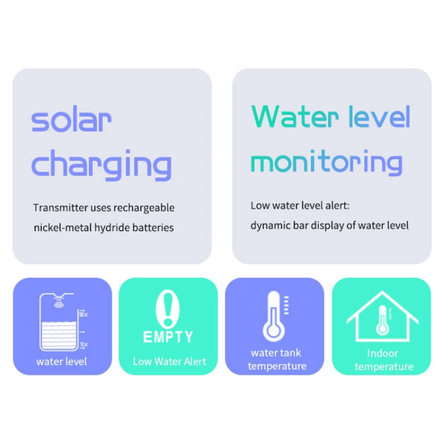 TS-FT003 Solar Charging Ultrasonic Liquid Level Meter, TS-FT003
