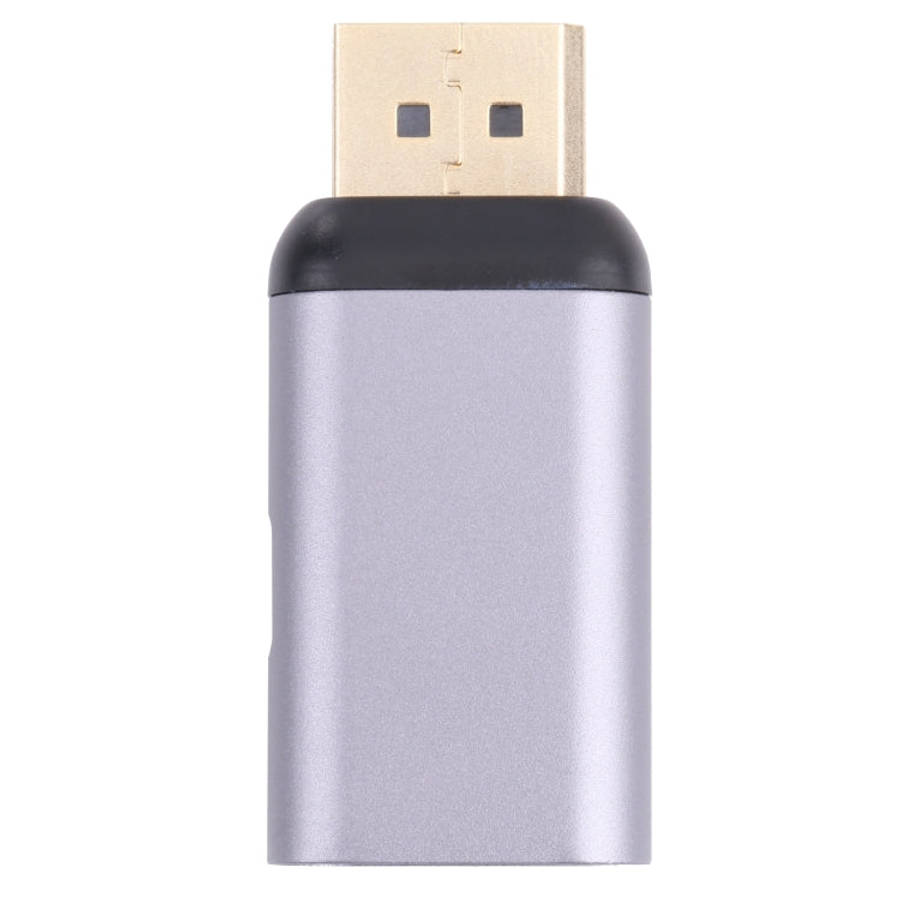 2 in 1 4K 60Hz DP Male to USB-C / Type-C Charging + USB-C / Type-C Female Adapter, DP