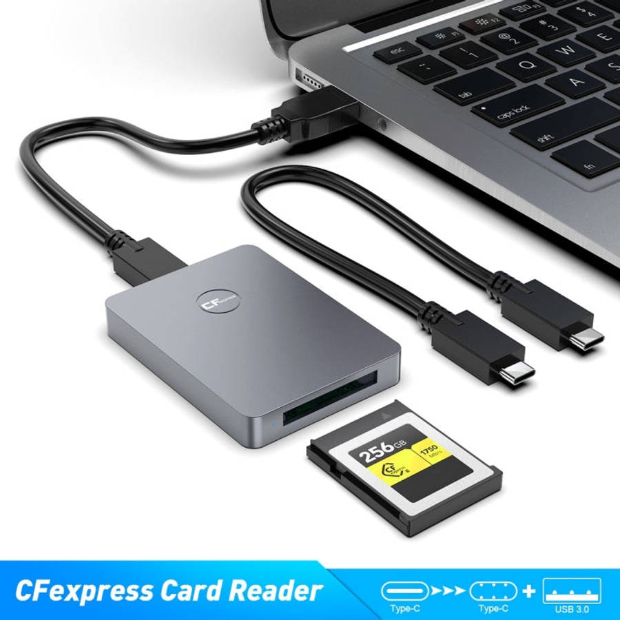 Rocketek CR316 USB3.1 Gen2 CFexpress Type B Card Reader, CFexpress Type B