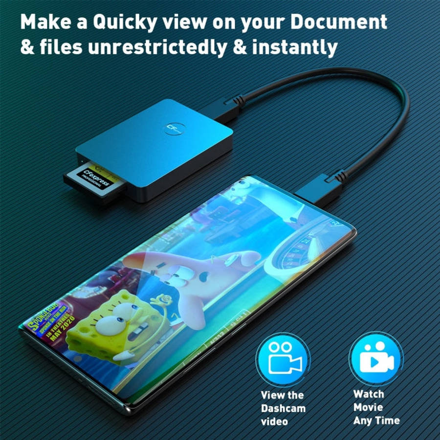 Rocketek CR316 USB3.1 Gen2 CFexpress Type B Card Reader, CFexpress Type B