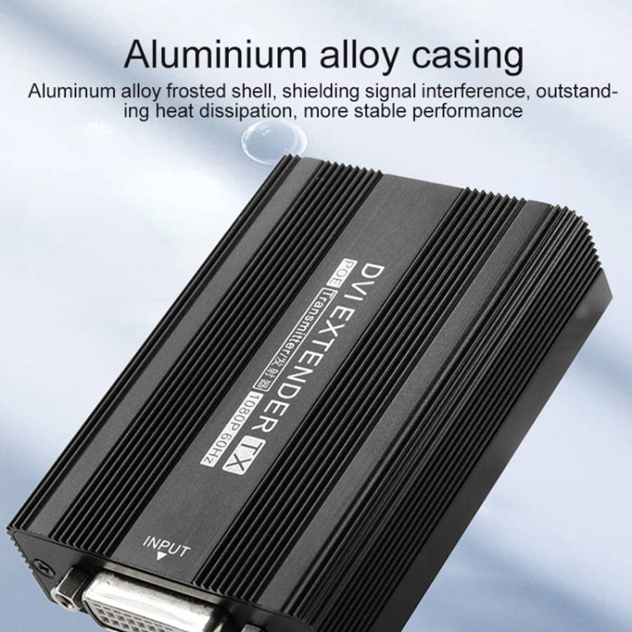 Measy DVI1815 DVI Extender Transmitter and Receiver Converter, POE Single Power Supply, Transmiss...