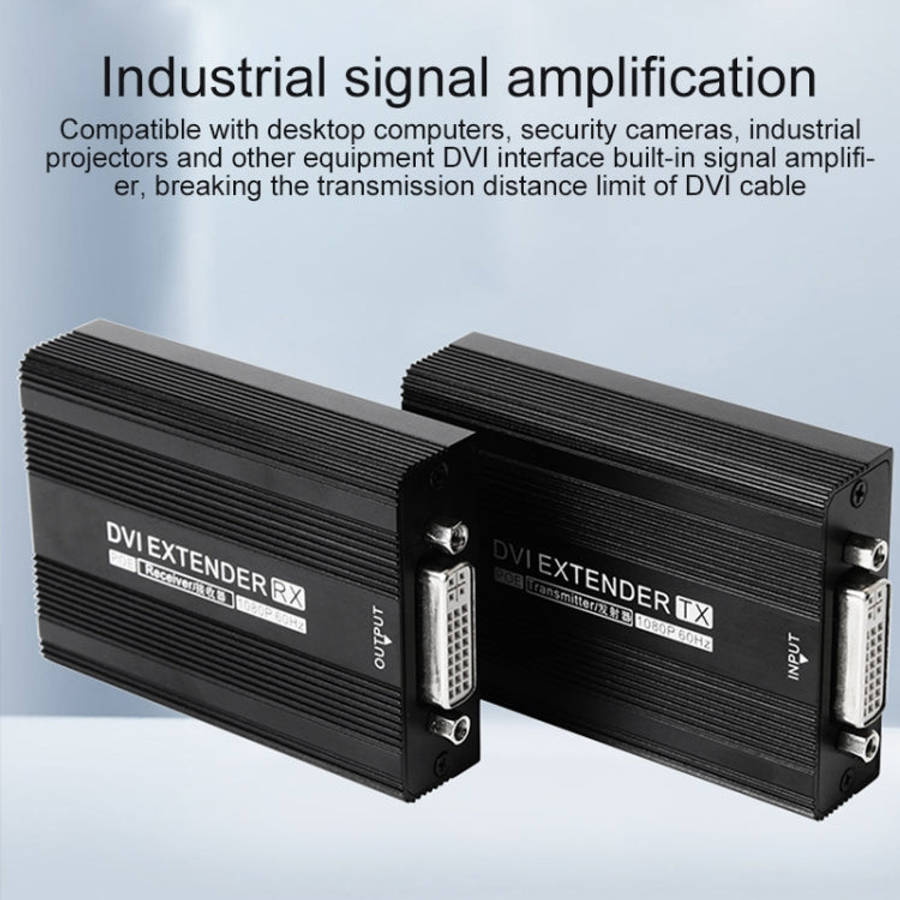 Measy DVI1815 DVI Extender Transmitter and Receiver Converter, POE Single Power Supply, Transmiss...