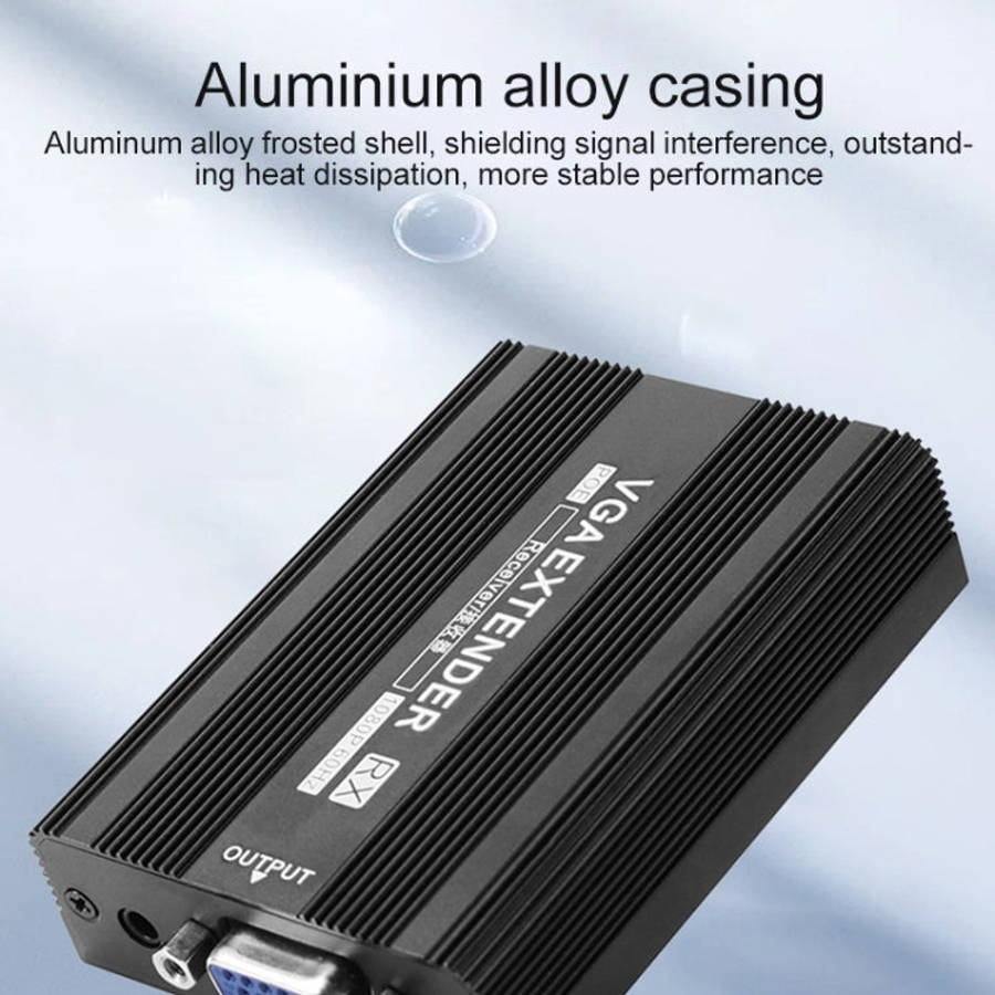 Measy VGA1815 VGA Extender Transmitter and Receiver Converter, POE Single Power Supply, Transmiss...