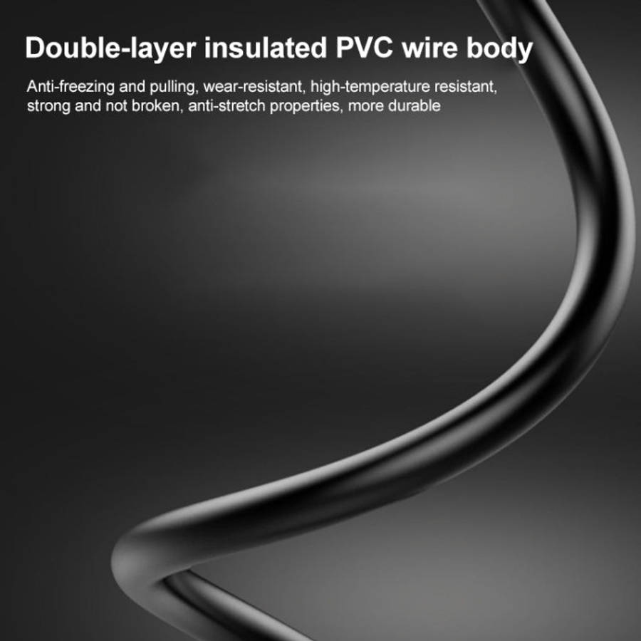 DC Male To DC Male + DC Female Power Connection Cable, Length: 0.3m