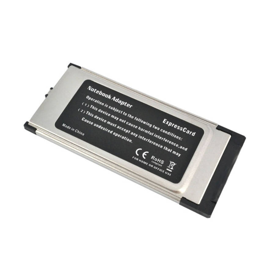 2 Ports USB 3.0 5Gbps PCI 34mm Slot Express Card for Laptop / Notebook, 34mm