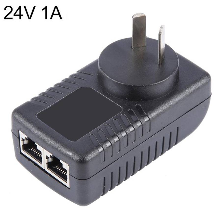 24V 1A Router AP Wireless POE / LAD Power Adapter, AU Plug, 24V 1A