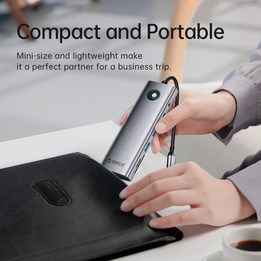 ORICO PW11-10P Type-C / USB-C 10-in-1 5Gbps Multifunction Docking Station, PW11-10P