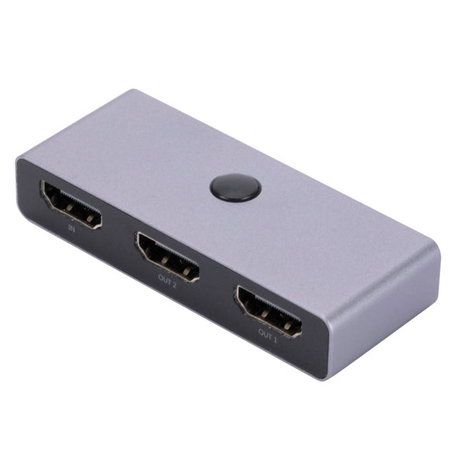 1 into 2 out 4K Split Screen HDMI Two-way Conversion Audio Video Switch, Two-way