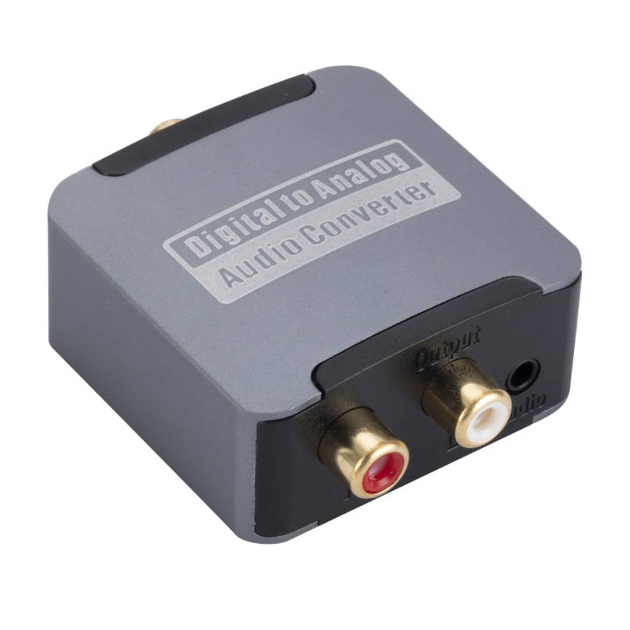 Digital to Analog 3.5 Coaxial Audio Converter, Host + USB Cable, Host + USB Cable