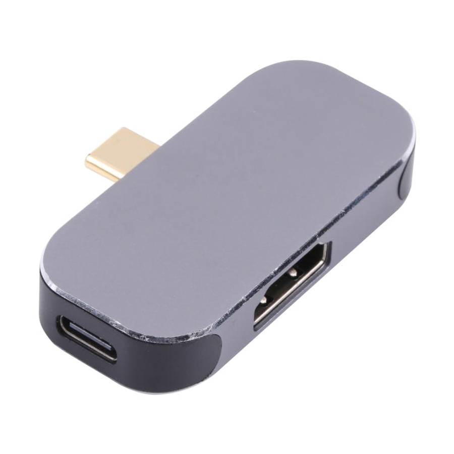 3 in 1 USB-C / Type-C Male to USB-C / Type-C Charging + USB + 4K 60Hz HDMI Female Adapter, USB-C ...