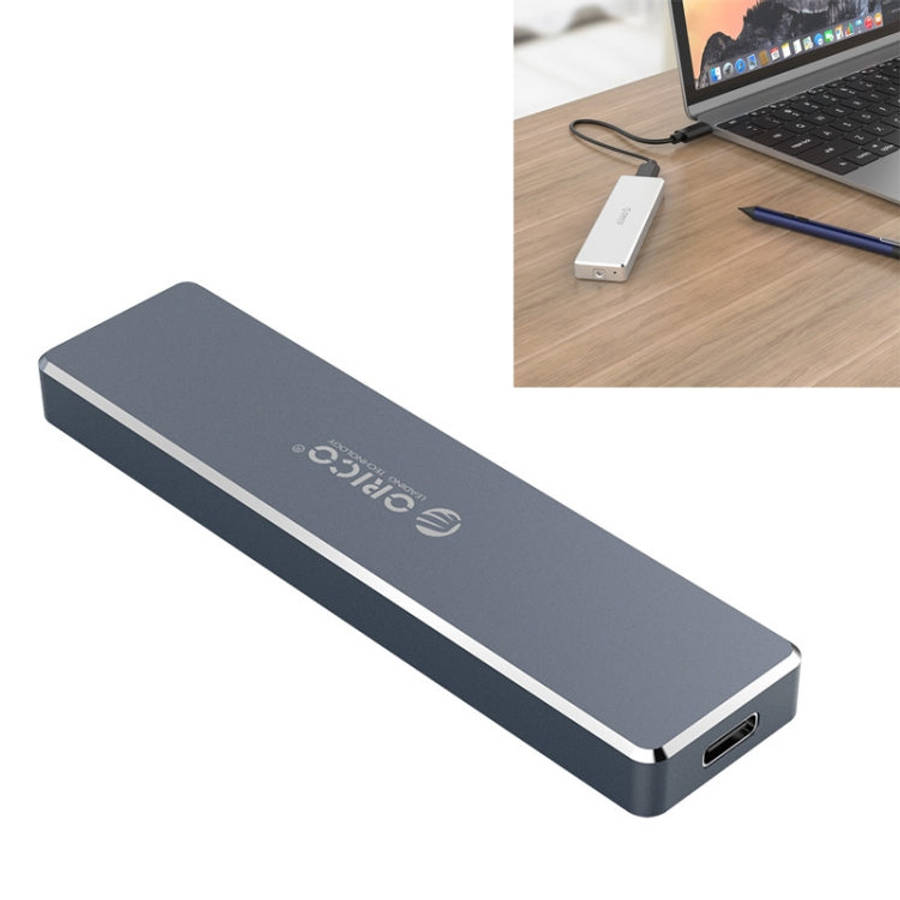 ORICO PCM2-C3 M.2 M-Key to USB 3.1 Gen2 USB-C / Type-C Push-top Solid State Drive Enclosure, The ...