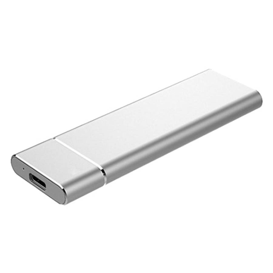 M.2 NGFF to USB-C / Type-C USB 3.1 Interface Aluminum Alloy SSD Enclosure, NGFF to USB Type-C Sil...