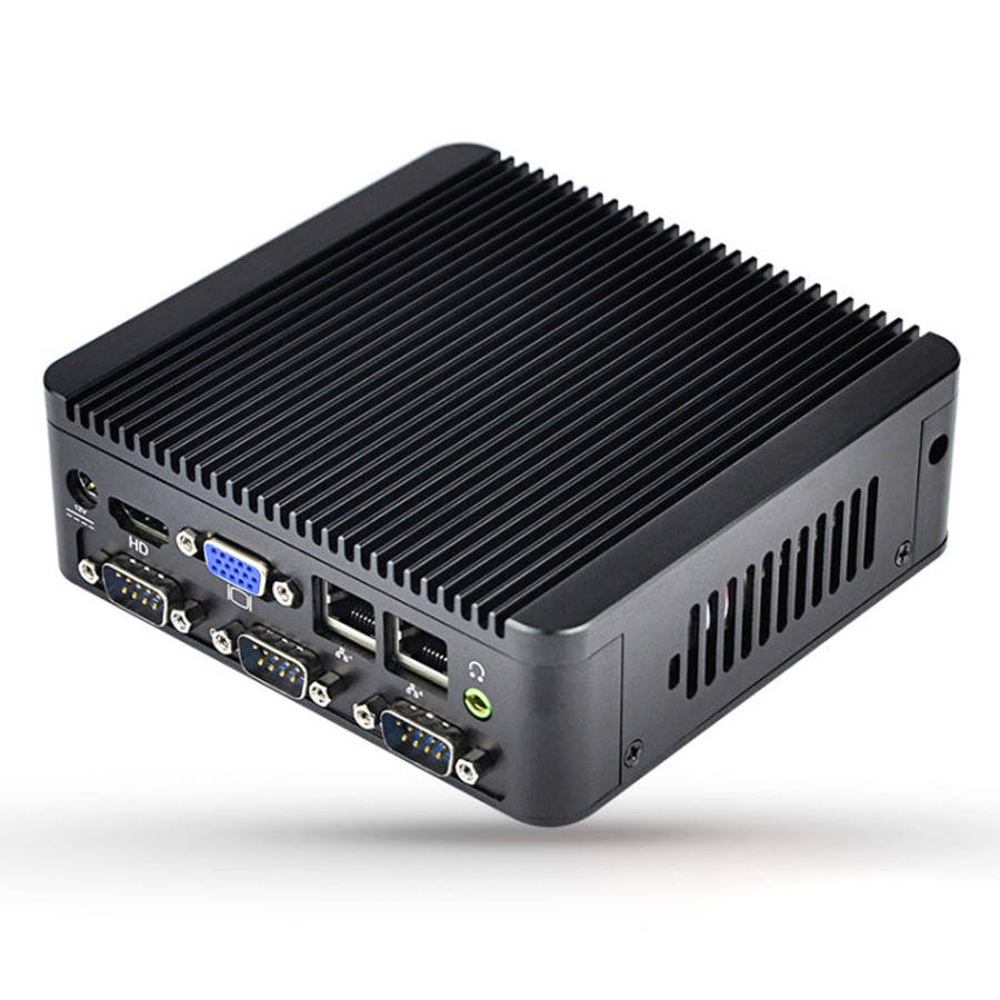 Fanless Mini Industrial Control PC with 4 USB Ports & RS-232 COM Port, 8GB RAM, Intel Celeron N29...
