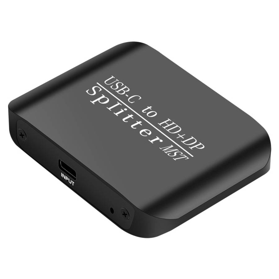 NK-E60 Type-C / USB-C To HDMI, DP DisplayPort Splitter MST Monitor Switcher, NK-E60