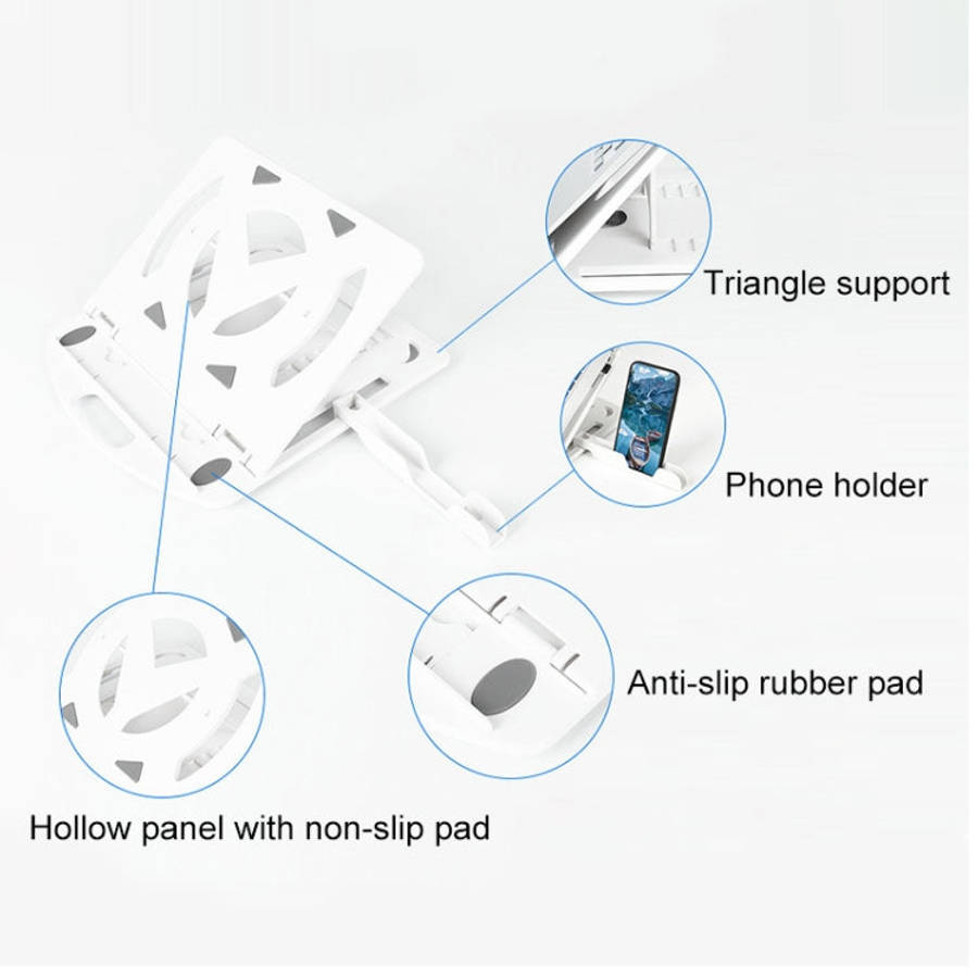 General-purpose Increased Heat Dissipation For Laptops Holder, Style: with Mobile Phone Holder, S...