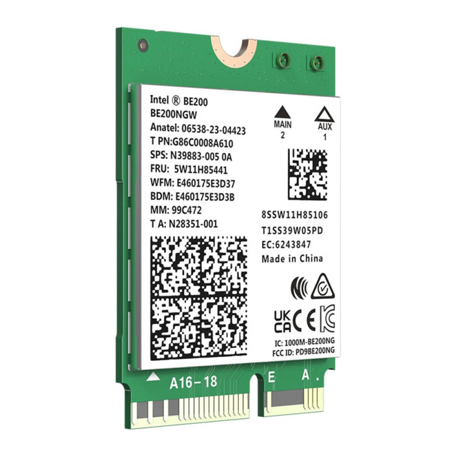 COMFAST CF-BE200-M WiFi7 BT5.4 Tri-Band Wireless Network Adapter M.2 Network WiFi Module, CF-BE200-M