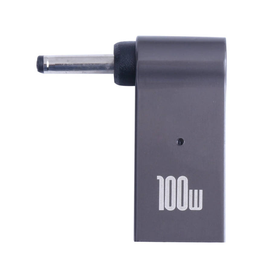 100W USB-C / Type-C Female to DC 3.0x1.1mm Male Computer Charging Adapter for Acer, Type-C Female...