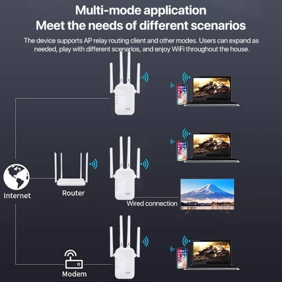 SM-010 Four-antenna 300M Repeater WiFi Wireless Router, SM-010