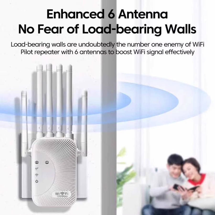 SM-011 Six-antenna 1200M Repeater WiFi Wireless Router, SM-011