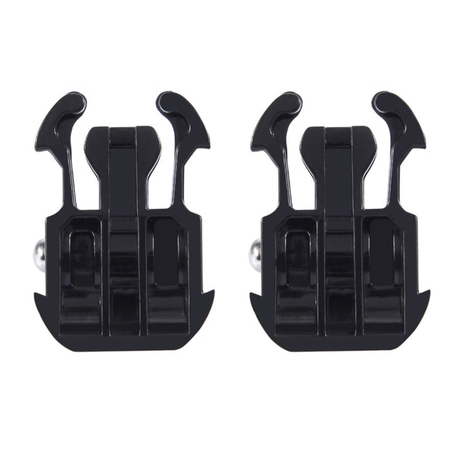 2 PCS PULUZ Horizontal Surface Quick Release Buckle for GoPro, Insta360, DJI and Other Action Cam...