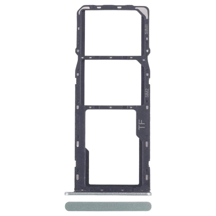 For ZTE Blade A35 SIM Card Tray + SIM Card Tray + Micro SD Card Tray, For ZTE Blade A35