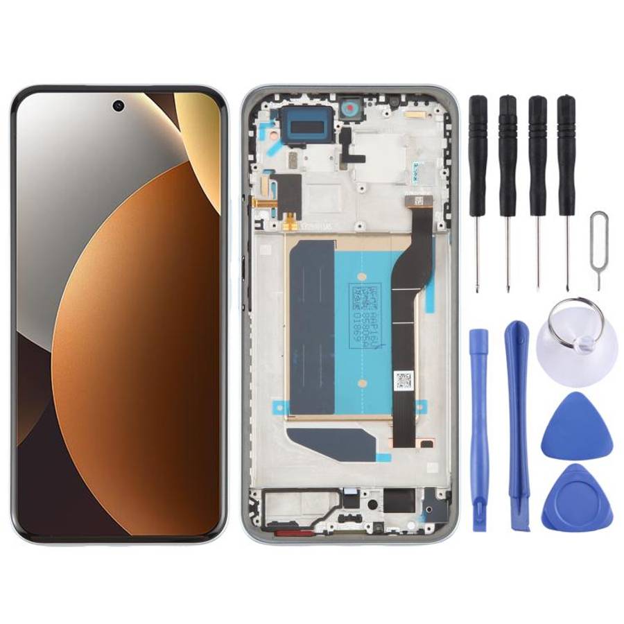 For Xiaomi Redmi Note 15 Pro+ Original LCD Screen Digitizer Full Assembly with Frame, For Xiaomi ...