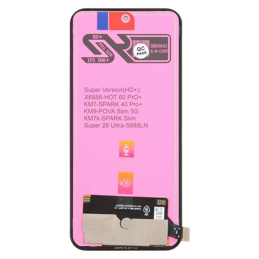 For Tecno Pova Slim KM9 TFT LCD Screen with Digitizer Full Assembly, For Tecno Pova Slim(TFT)