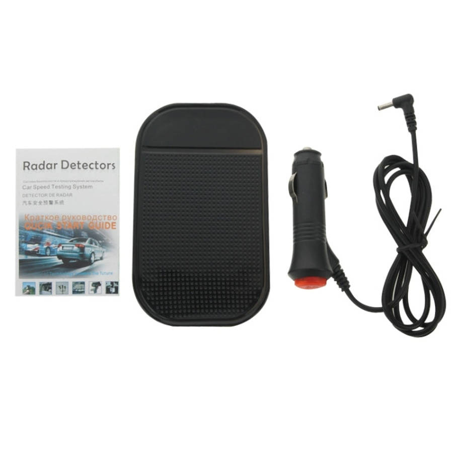 E8 360 Degrees Full-Band Scanning Car Speed Testing System Radar Laser Detector, E8