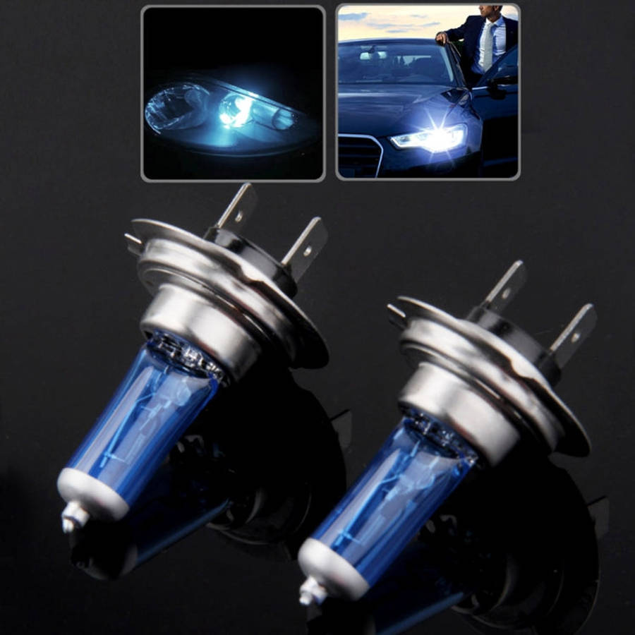 Halogen Bulb, Super White Car Headlight Bulb, 12 V / 55W, 6000K 1700 LM (Pair), H7, H11, H1, H4, ...