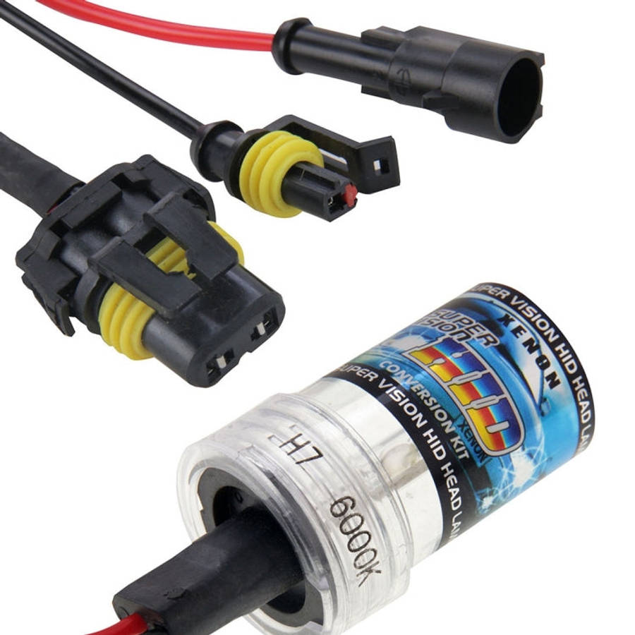 DC12V 35W H7 HID Xenon Super Vision Light Single Beam Waterproof High Intensity Discharge Lamp Ki...