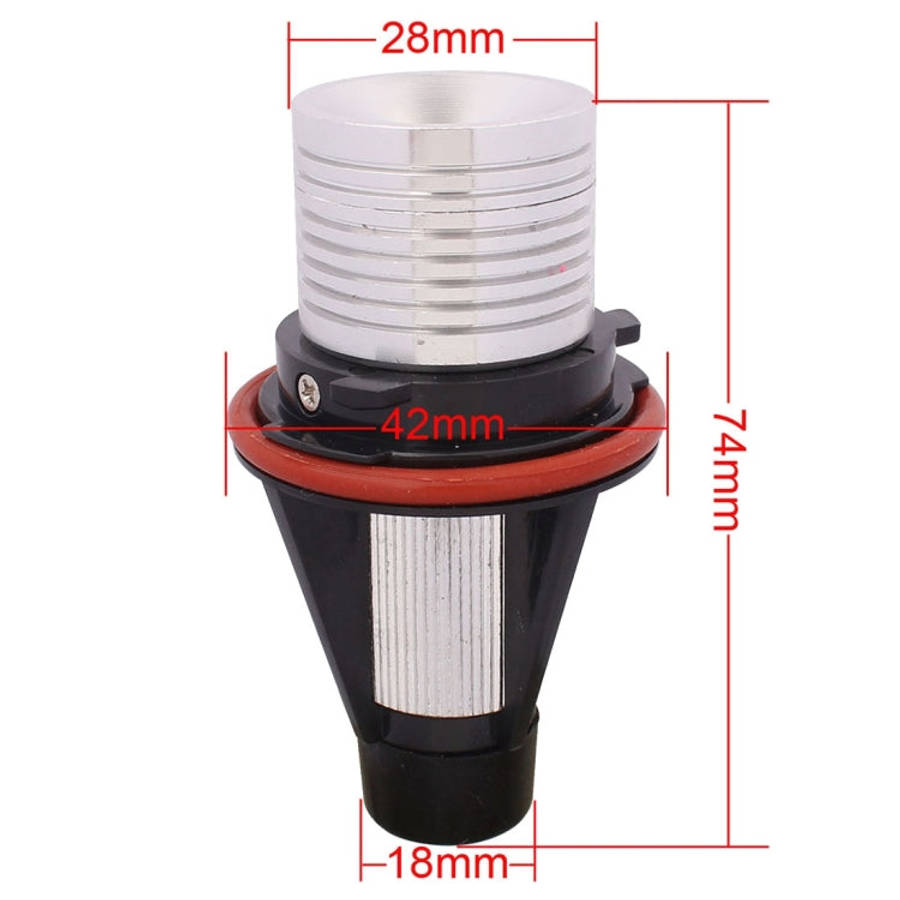 MZ E39 3W 240LM LED Super Bright Car Angel Eyes White Daytime Running Marker Light for BMW E39, D...