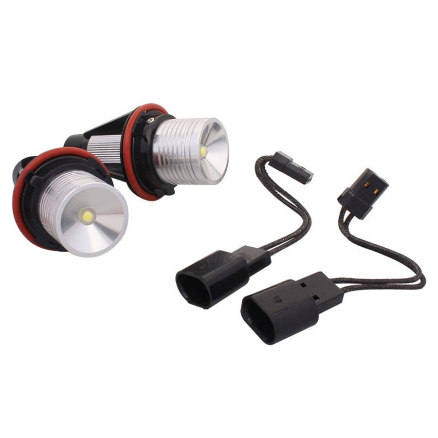 MZ E39 3W 240LM LED Super Bright Car Angel Eyes White Daytime Running Marker Light for BMW E39, D...