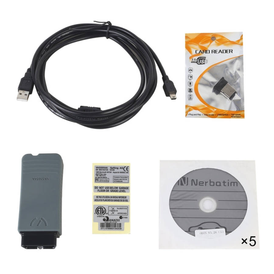 VAS 5054A VW ODIS V2.0 Support UDS Protocol with Bluetooth Multi-language Diagnostic Tool