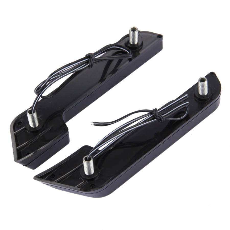 2 PCS High Power Car White Light 6 SMD 5050 LED Daytime Running Light for Cars