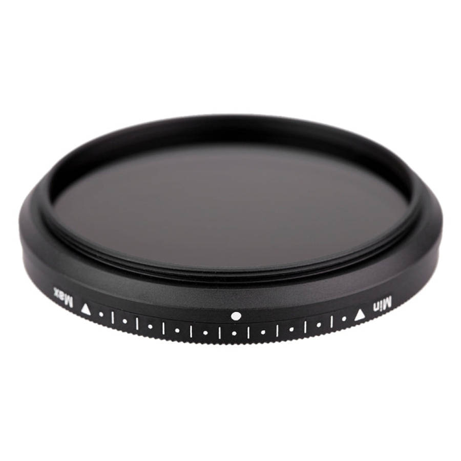 52mm ND Fader Neutral Density Adjustable Variable Filter ND 2 to ND 400 Filter, 52mm