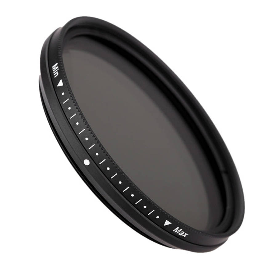 52mm ND Fader Neutral Density Adjustable Variable Filter ND 2 to ND 400 Filter, 52mm