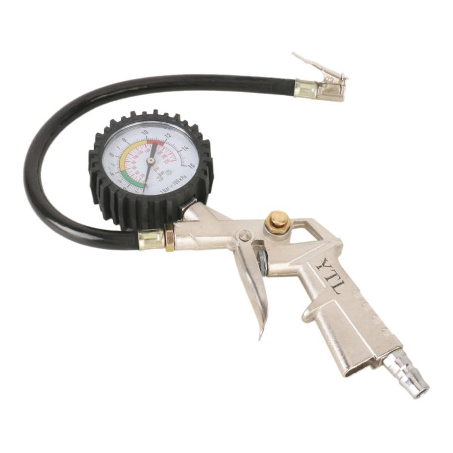 Car Inflator and Gauge Kit, Pressure Range: 0-220PSI, Range: 0-220PSI