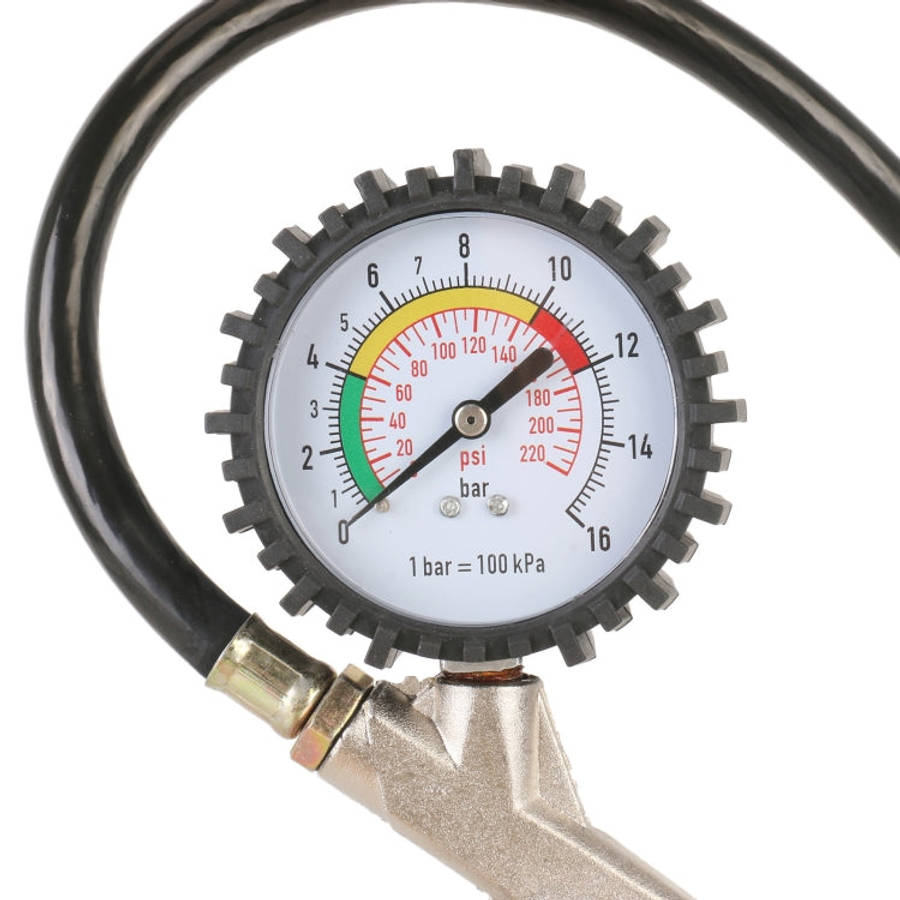 Car Inflator and Gauge Kit, Pressure Range: 0-220PSI, Range: 0-220PSI