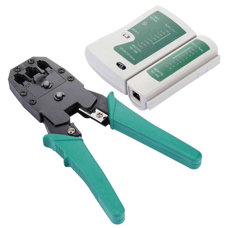 5 in 1 RJ45 Crimping Crimper Stripper Punch Down RJ11 Cat5 Cat6 Wire Line Detector Ethernet Netwo...