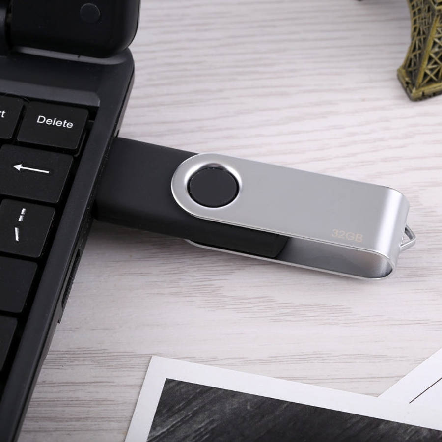 32GB Twister USB 2.0 Flash Disk(Black), 32GB/Black