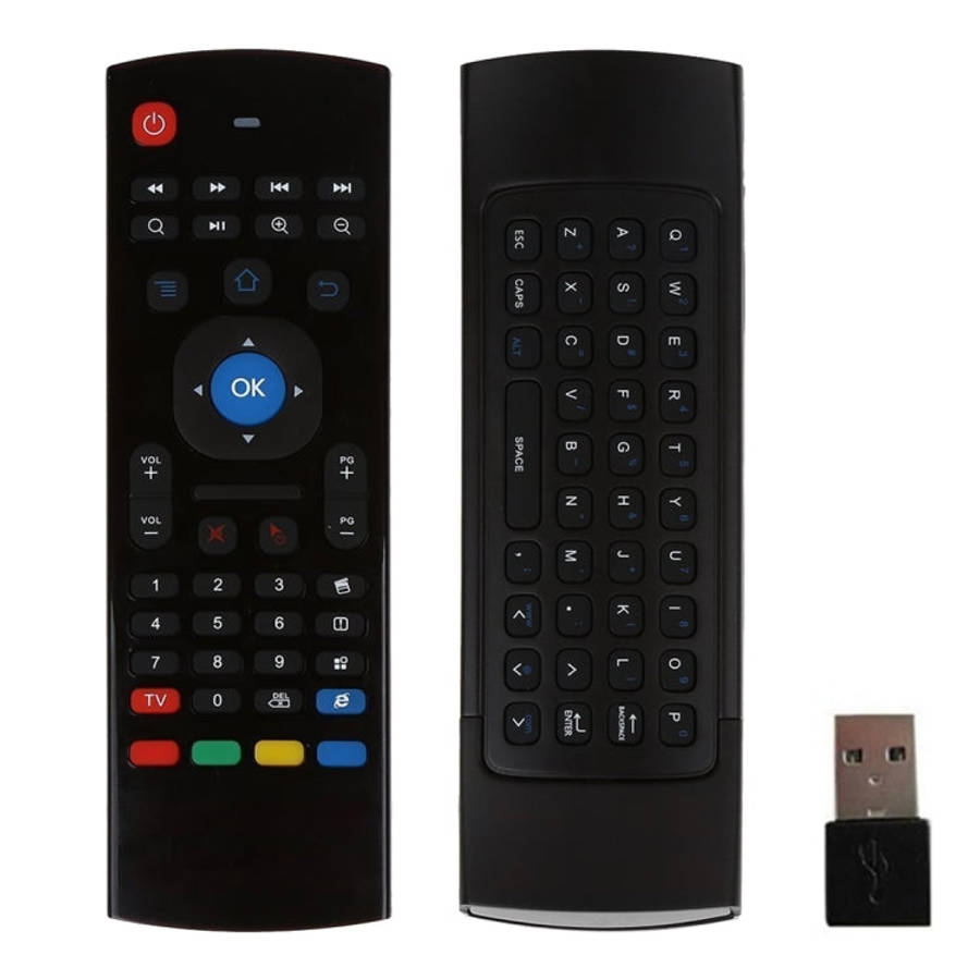 MX3 Air Mouse Wireless 2.4G Remote Control Keyboard with Browser Shortcuts for Android TV Box / M...