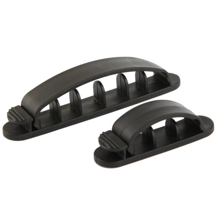 10 in 1 Plastic Flexible Cable Organizer for Electric Wire, CC-926, Random Color Delivery