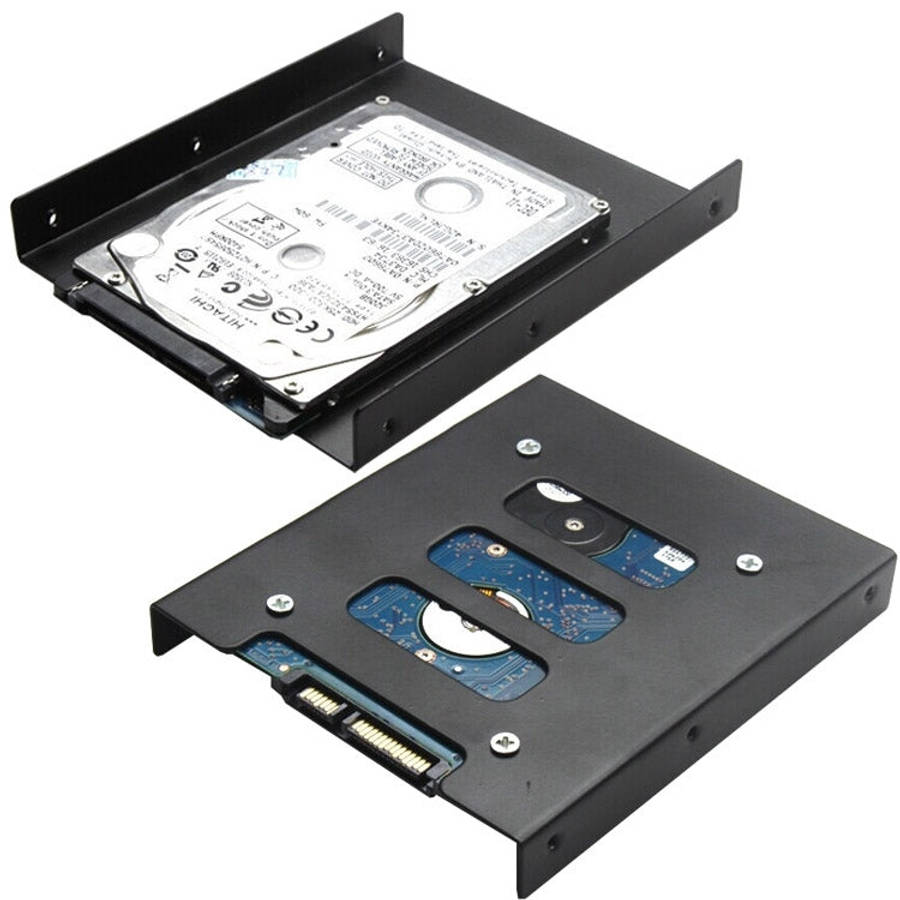 SSD HDD 2.5 inch to 3.5 inch Converter Hard Drive Metal Bracket Adapter Holder
