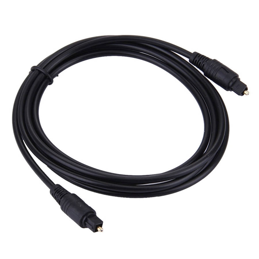 Digital Audio Optical Fiber Toslink Cable, Cable Length: 2m, OD: 4.0mm (Gold Plated), 2m